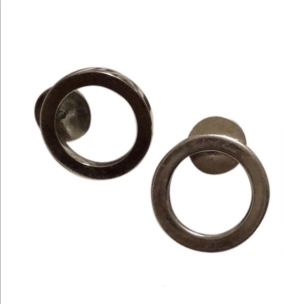 Circular Stud Earrings